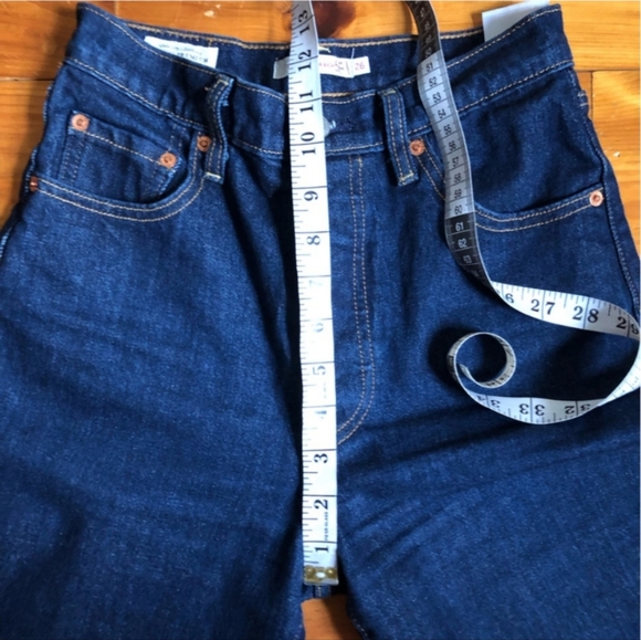 Levi’s Ribcage Straight Blue - Picture 6 of 7